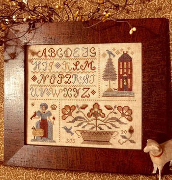 Sampler Patches Revisited - Plain & Fancy Collection / Homespun Elegance Ltd