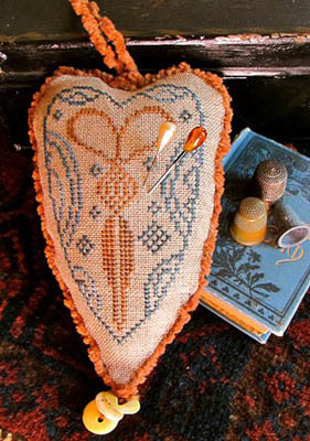 Quaker Scissor Heart - Plain & Fancy Collection / Homespun Elegance Ltd