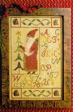 Santa Button Sampler / Homespun Elegance Ltd