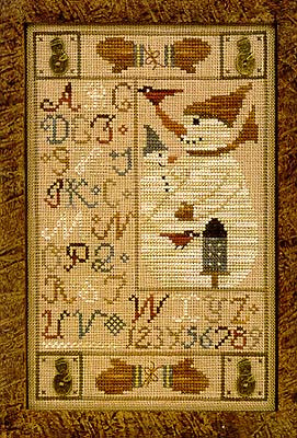Snowman Button Sampler / Homespun Elegance Ltd