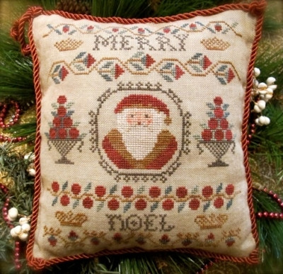 Cinnamon Stick Christmas XXVI Merry Noel Sampler Santa / Homespun Elegance Ltd