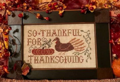 So Thankful For Thanksgiving - Plain & Fancy Collection / Homespun Elegance Ltd