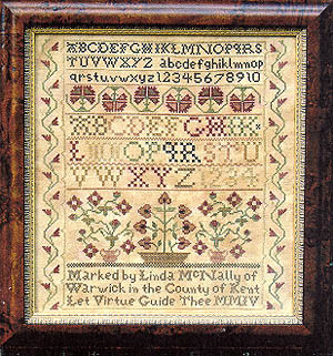 Nellie's Garden Revisited / Homespun Samplar