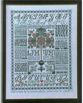 Friendship Lifetree Sampler / Jan Houtman Designs