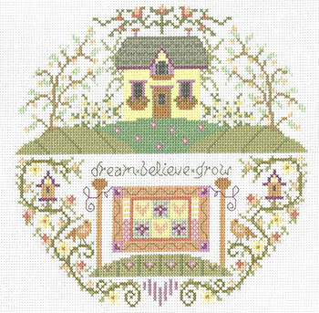 Blossom Quilt Cottage / Imaginating