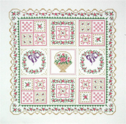 Rose Garland Quilt Sampler / Imaginating