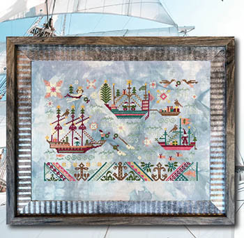 Seas & Greeting Sampler / Ink Circles