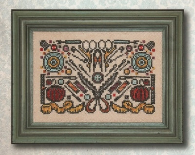 Arranging The Sewing Kit / Ink Circles