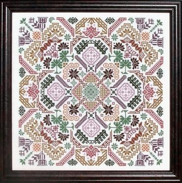 Quaker Geometric Puzzle / Ink Circles