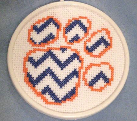 Pawprint Ornament / Iris Originals