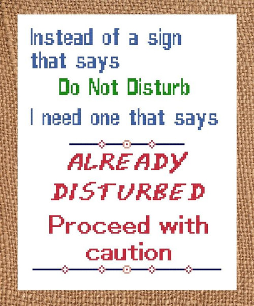 Do Not Disturb / Iris Originals