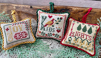 Vintage Christmas Alphabet 5 / Jan Hicks Creates