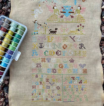 CRS 1713 Part 3 Antique Reproduction Sampler / Jan Hicks Creates