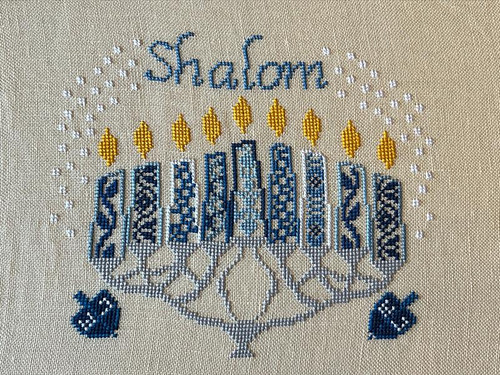 Hanukkah Lights / Jan Hicks Creates