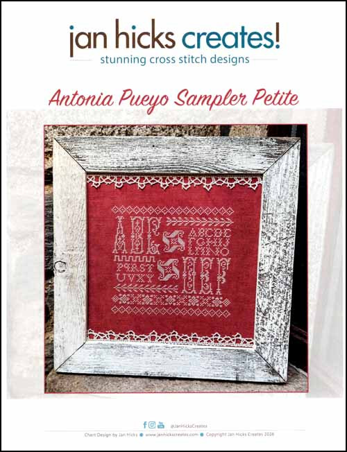 Antonia Puego Sampler Petite / Jan Hicks Creates