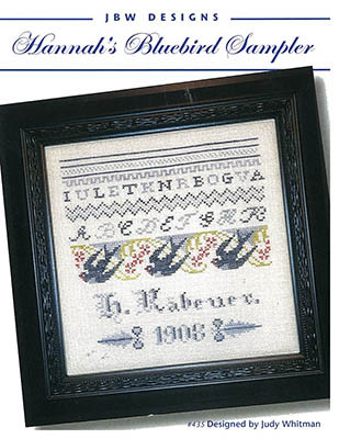 Hannah's Bluebird Sampler / JBW Designs