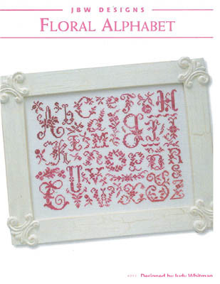 Floral Alphabet / JBW Designs