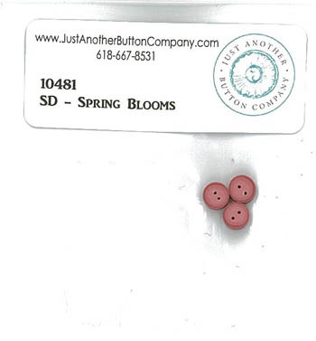 Spring Blooms Button Pack (SCISSOR) 10481.G / Just Another Button Company