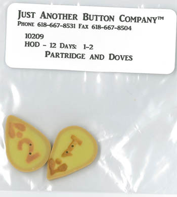 12 Days Partridge & Doves BTN(HOD) / Just Another Button Company