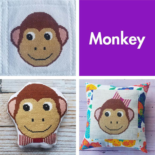 Animal Faces: Monkey / Keb Studio Creations