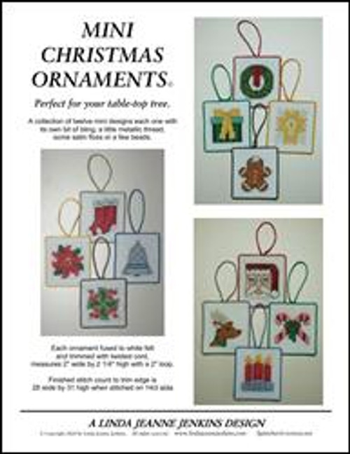 Mini Christmas Ornaments / Linda Jeanne Jenkins