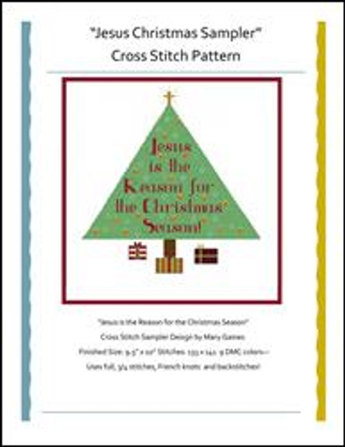 Jesus Christmas Sampler / Mary Gaines Designs