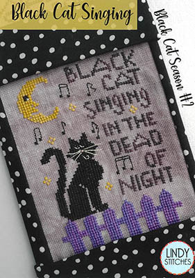 Black Cat Singing - Black CatSeason 2 / Lindy Stitches