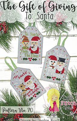 Gift Of Giving To - Santa / Little Stitch Girl