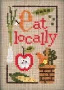 Eat Locally Green Flip / Lizzie Kate