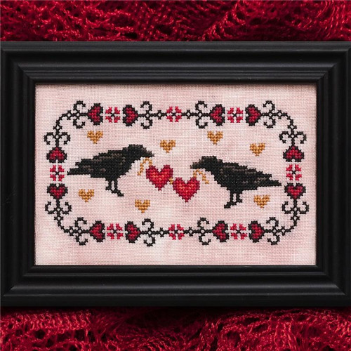 Crows In Love / Lola Crow Cross Stitch