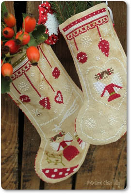 Angels - Christmas Stocking / Madame Chantilly