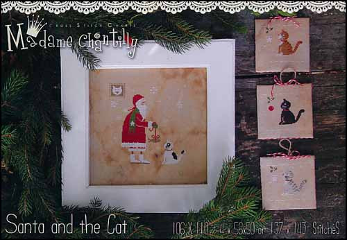 Santa And The Cat / Madame Chantilly