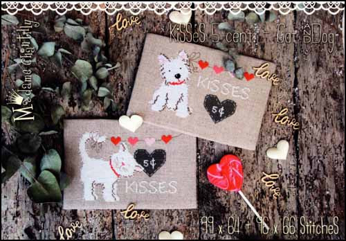 Kisses 5 cent Cat and Dog / Madame Chantilly