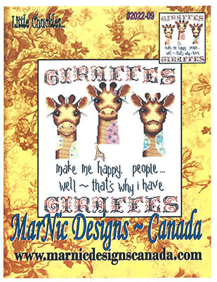 Giraffes Make Me Happy / MarNic Designs