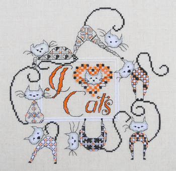 I Love Cats / MarNic Designs