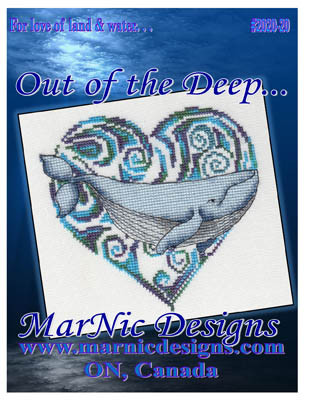 Out Of The Deep - Blue Whale / MarNic Designs