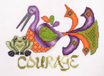 In These Troubled Times Courage / MarNic Designs