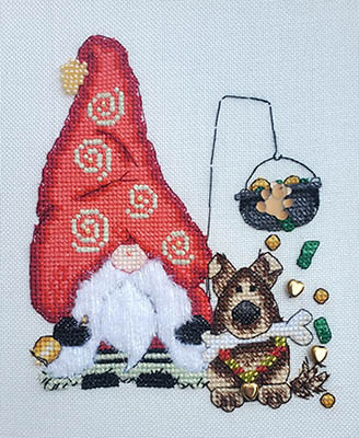 Christmas - A Time Of Giving Gnome / MarNic Designs