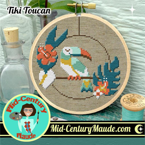 Tiki Toucan / Mid-Century Maude