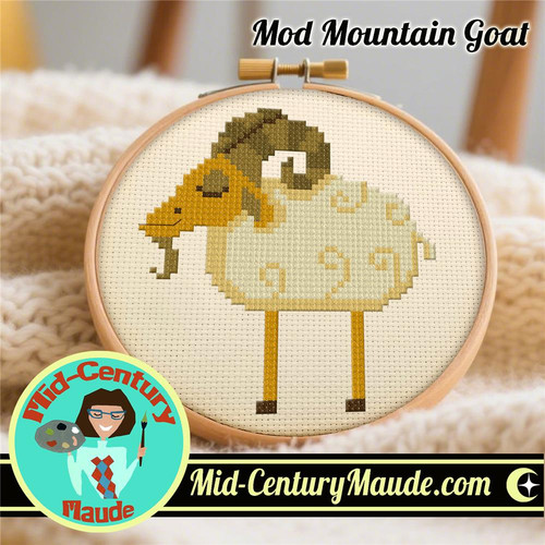 Mod Mountain Goat / Mid-Century Maude