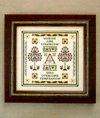 Acorns & Apples: Sampler Motifs & Meanings l / Milady's Needle