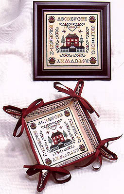My Little Strawberries Stitching Basket / Milady's Needle