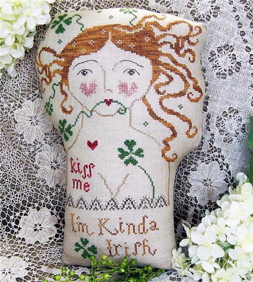 Kiss Me, I'm Kinda Irish / Miss Prim Cross Stitch