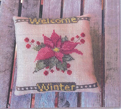 Welcome Winter Pillow / MTV Designs