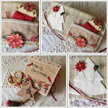 Merry Christmas Sewing Set (includes stars) / MTV Designs