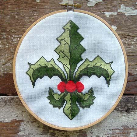 Happy Hollydays Fleur De Lis / Nest Interiors/Cottage Nest