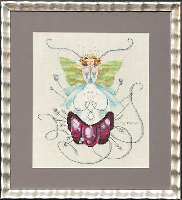 Stitching Fairies-Pincushion Fairy (CHART ONLY) / Nora Corbett