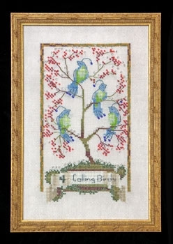 Four Calling Birds - 12 Days Of Christmas / Nora Corbett