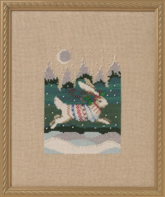 Winter Hare Holiday In The Forest / Nora Corbett