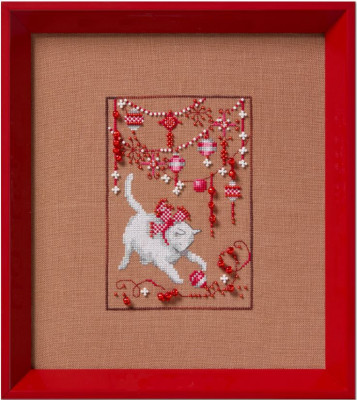 Kitty Christmas Fair Isle Red Collection / Nora Corbett